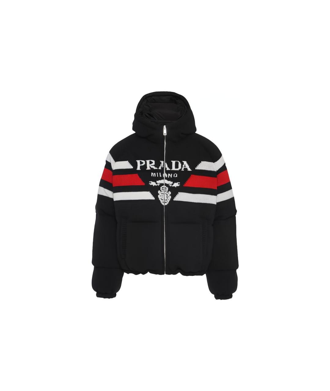 PRADA Черный пуховик, фото 5