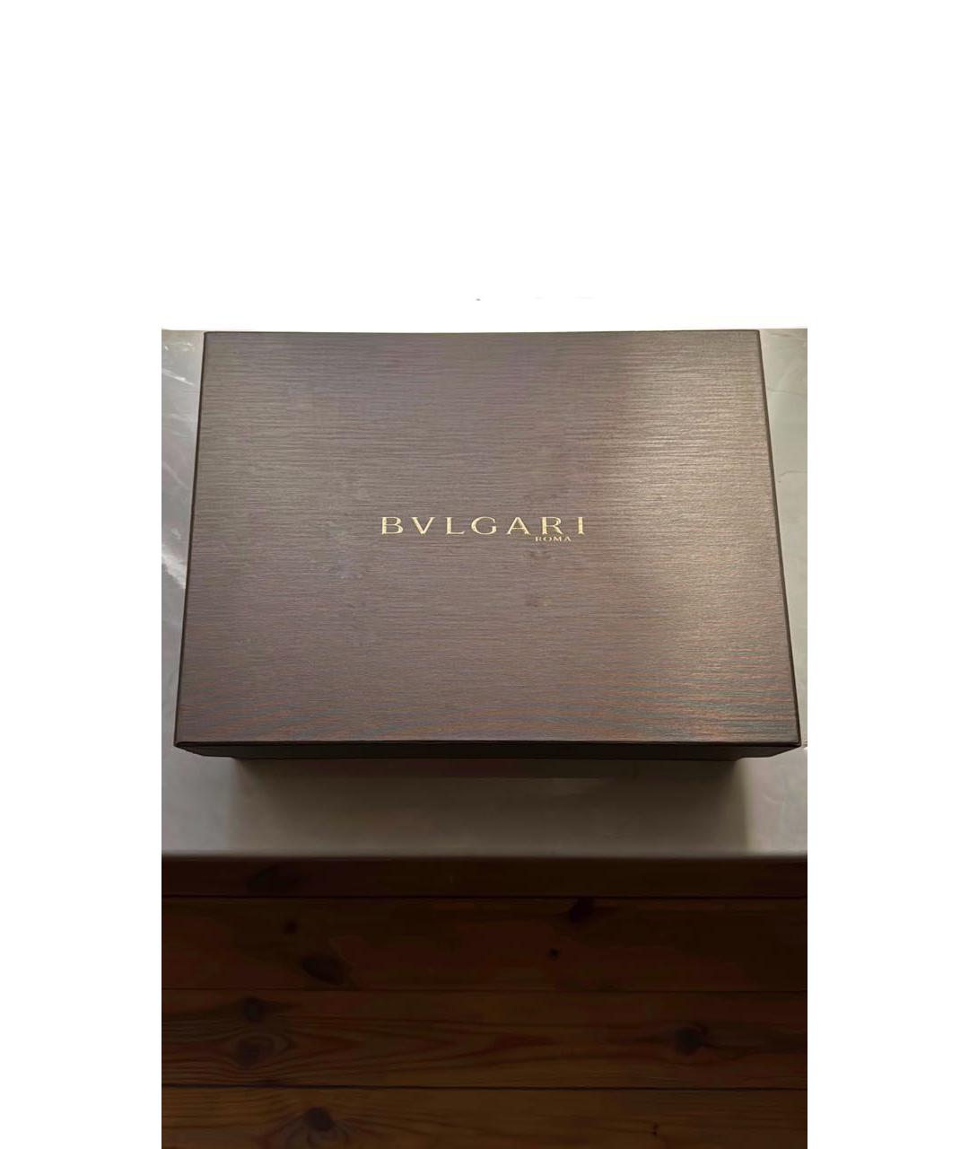 BVLGARI Бордовая бархатная сумка через плечо, фото 6