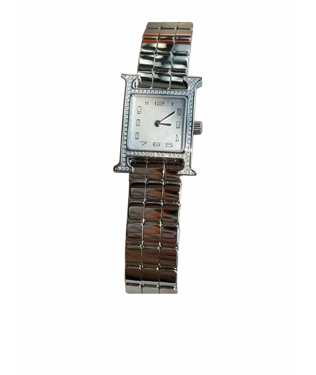 HERMES Серебряные часы, фото 1