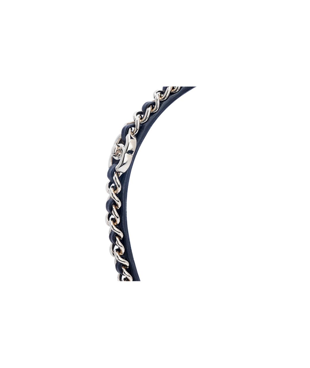 CHANEL Черная заколка, фото 4