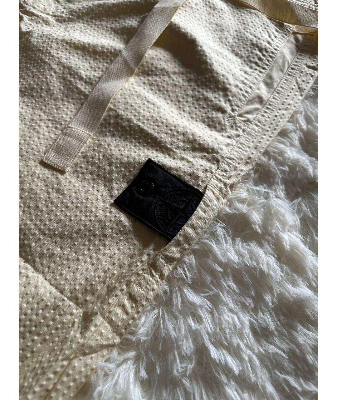 STONE ISLAND SHADOW PROJECT Желтые хлопковые шорты, фото 5