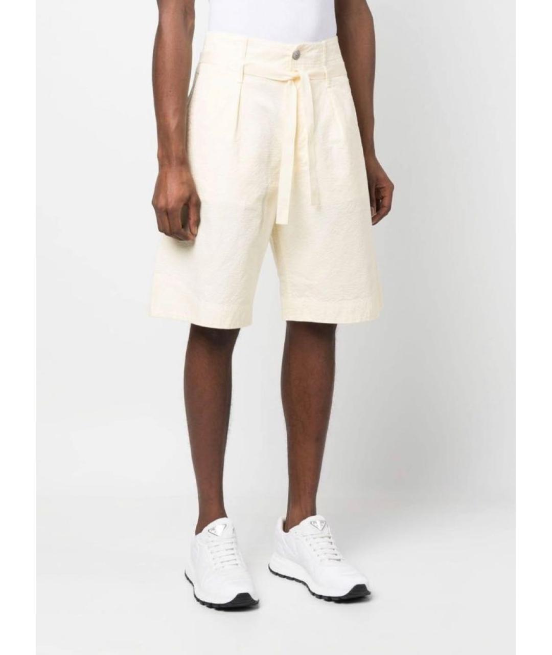 STONE ISLAND SHADOW PROJECT Желтые хлопковые шорты, фото 8