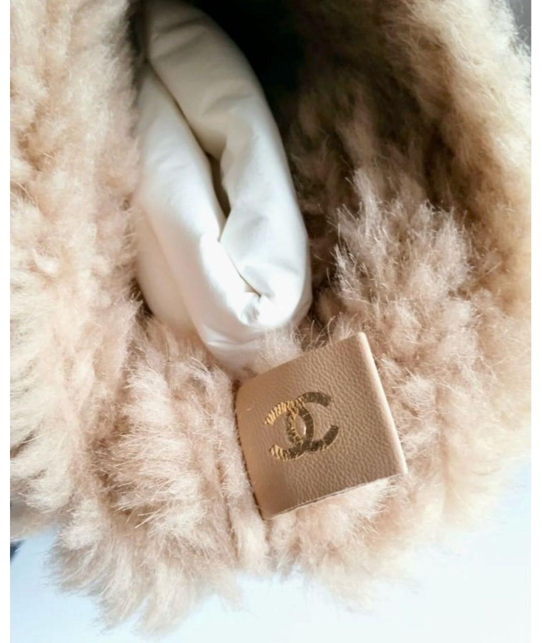 CHANEL Розовые замшевые сапоги, фото 6