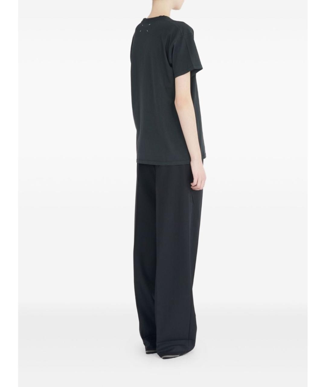 MAISON MARGIELA Антрацитовая футболка, фото 2
