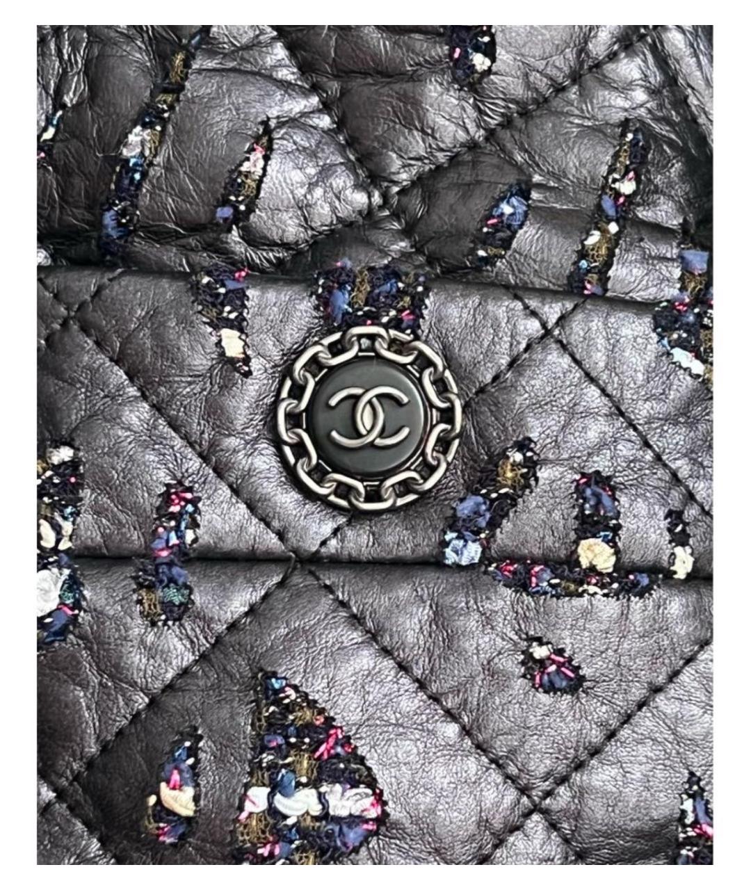 CHANEL Черная кожаная куртка, фото 5