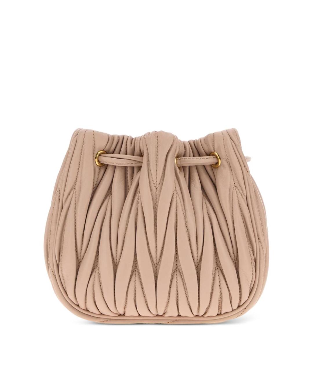 MIU MIU Кожаная сумка с короткими ручками, фото 2