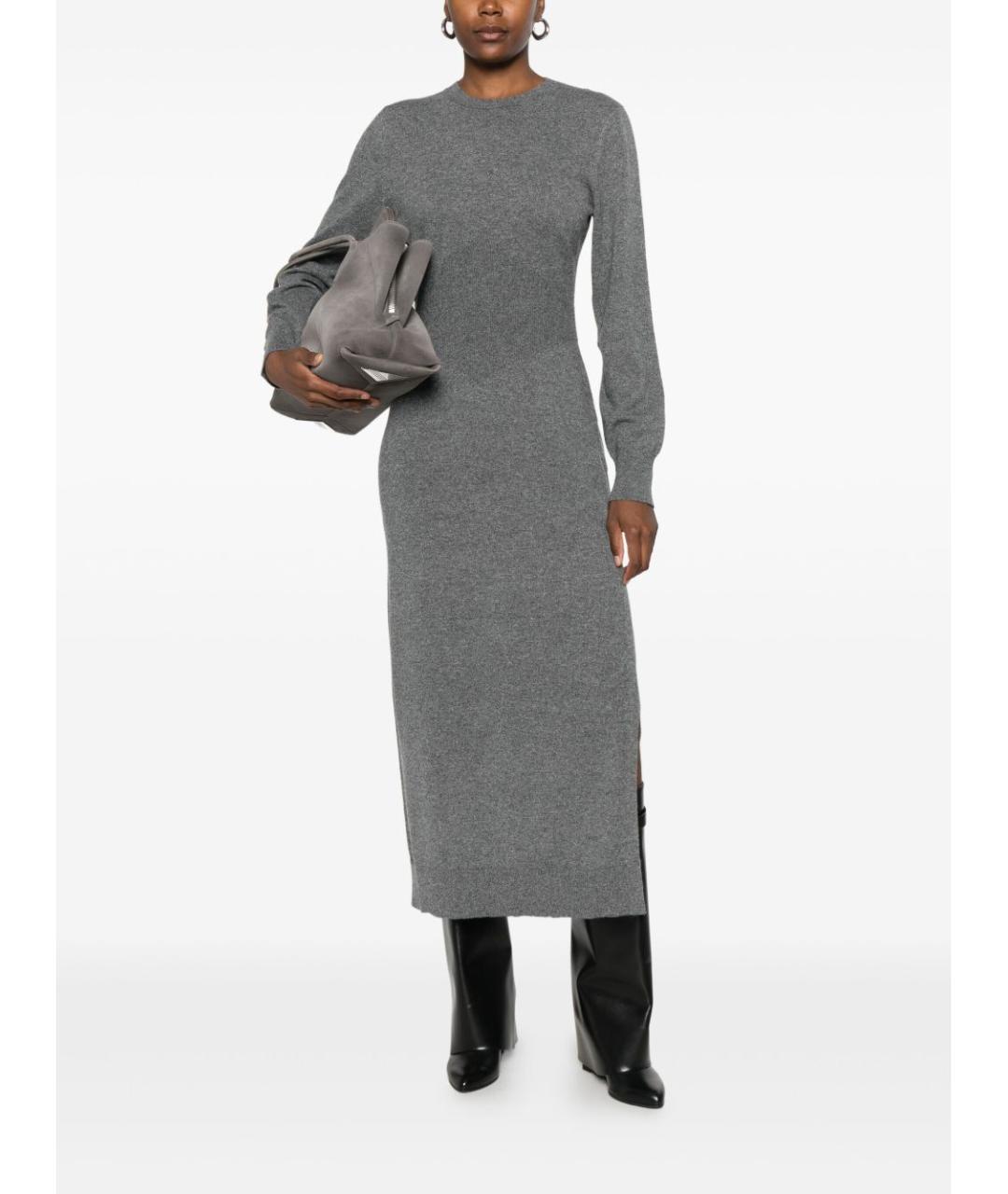 GIVENCHY Серое кашемировое платье, фото 4