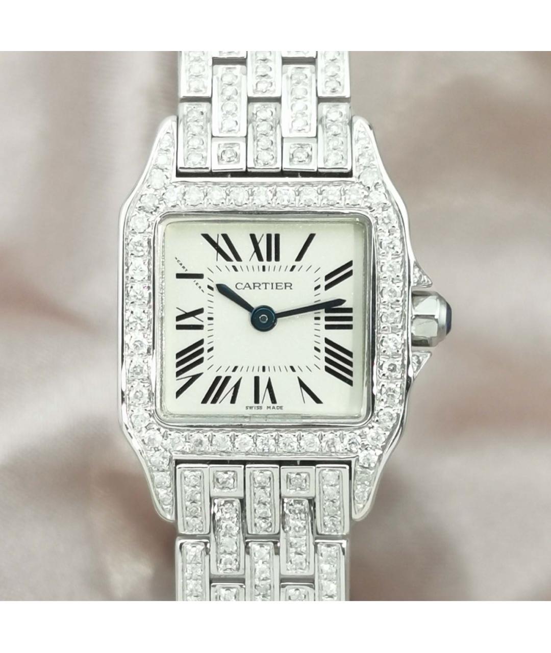 CARTIER Серебряные металлические часы, фото 4