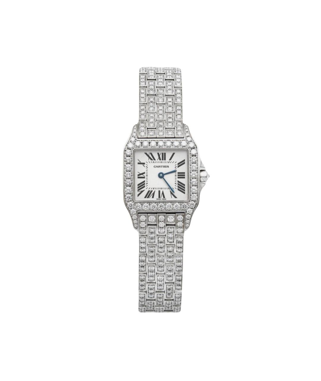 CARTIER Серебряные металлические часы, фото 1