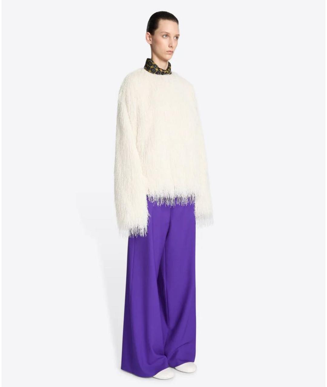 DRIES VAN NOTEN Белая полиэстеровая блузы, фото 3