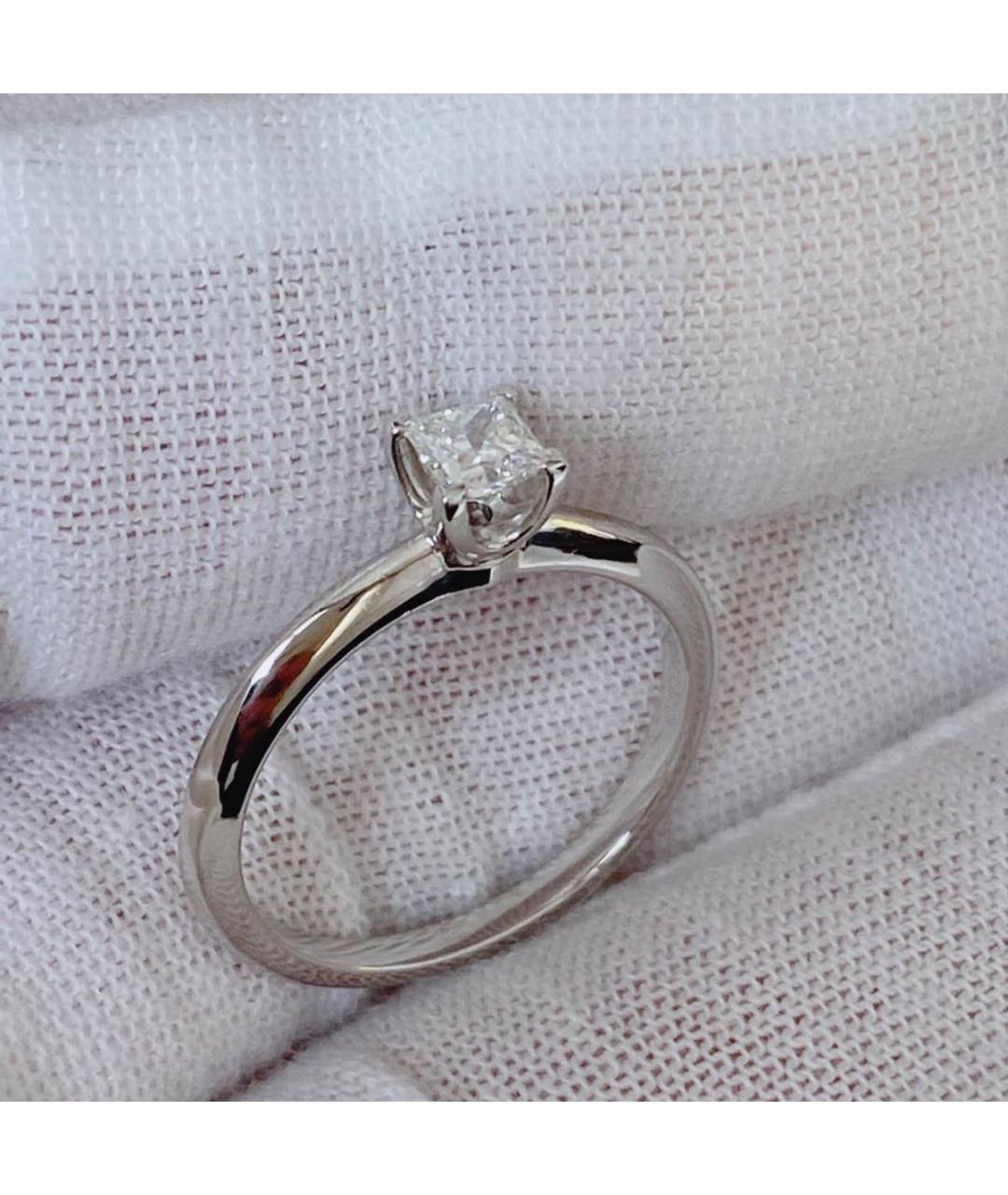 TIFFANY&CO Серебряное платиновое кольцо, фото 3