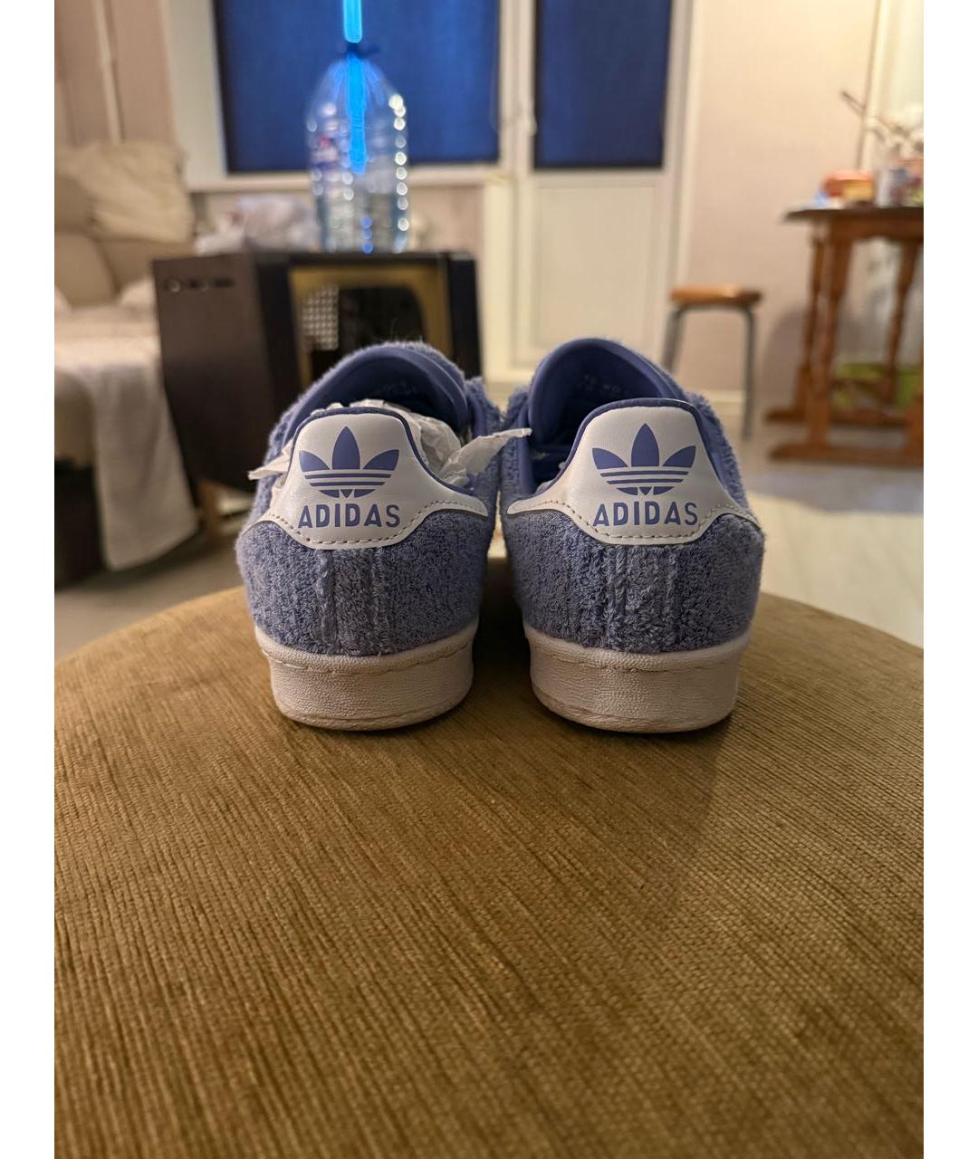 ADIDAS Фиолетовые текстильные кеды, фото 5