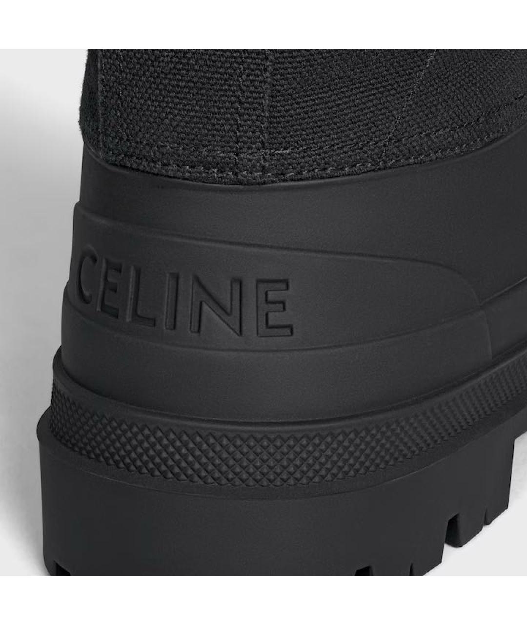 CELINE Черные ботинки, фото 6