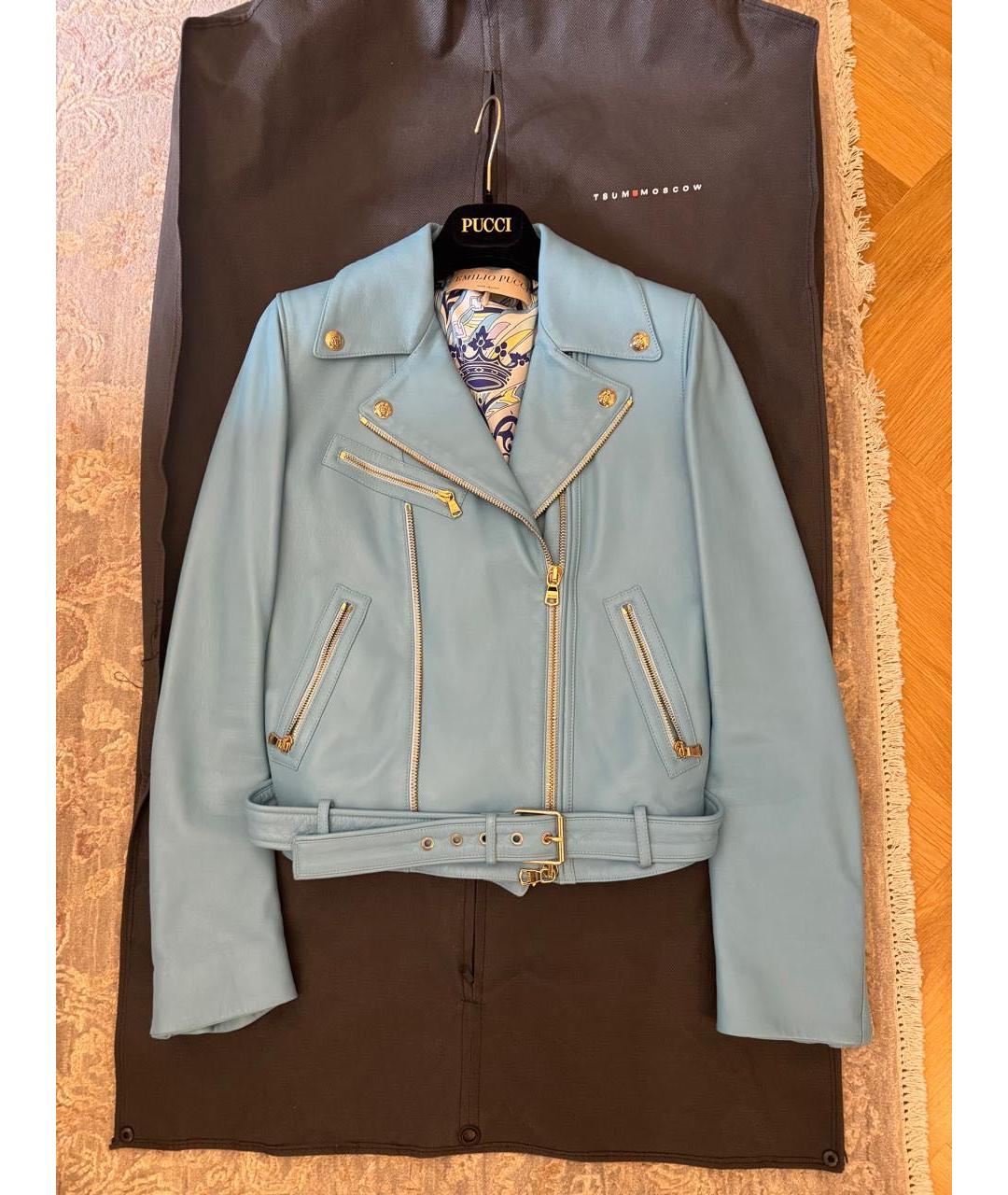 EMILIO PUCCI Кожаная куртка, фото 2