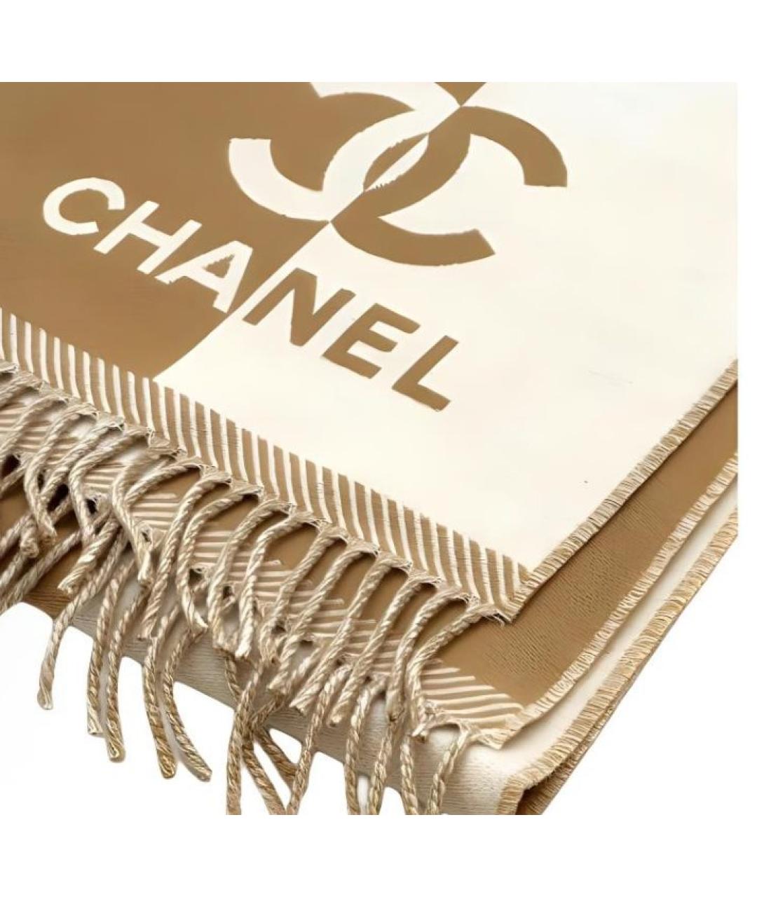 CHANEL Шерстяной шарф, фото 2
