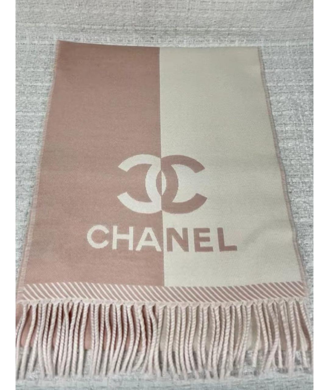 CHANEL Шерстяной шарф, фото 5