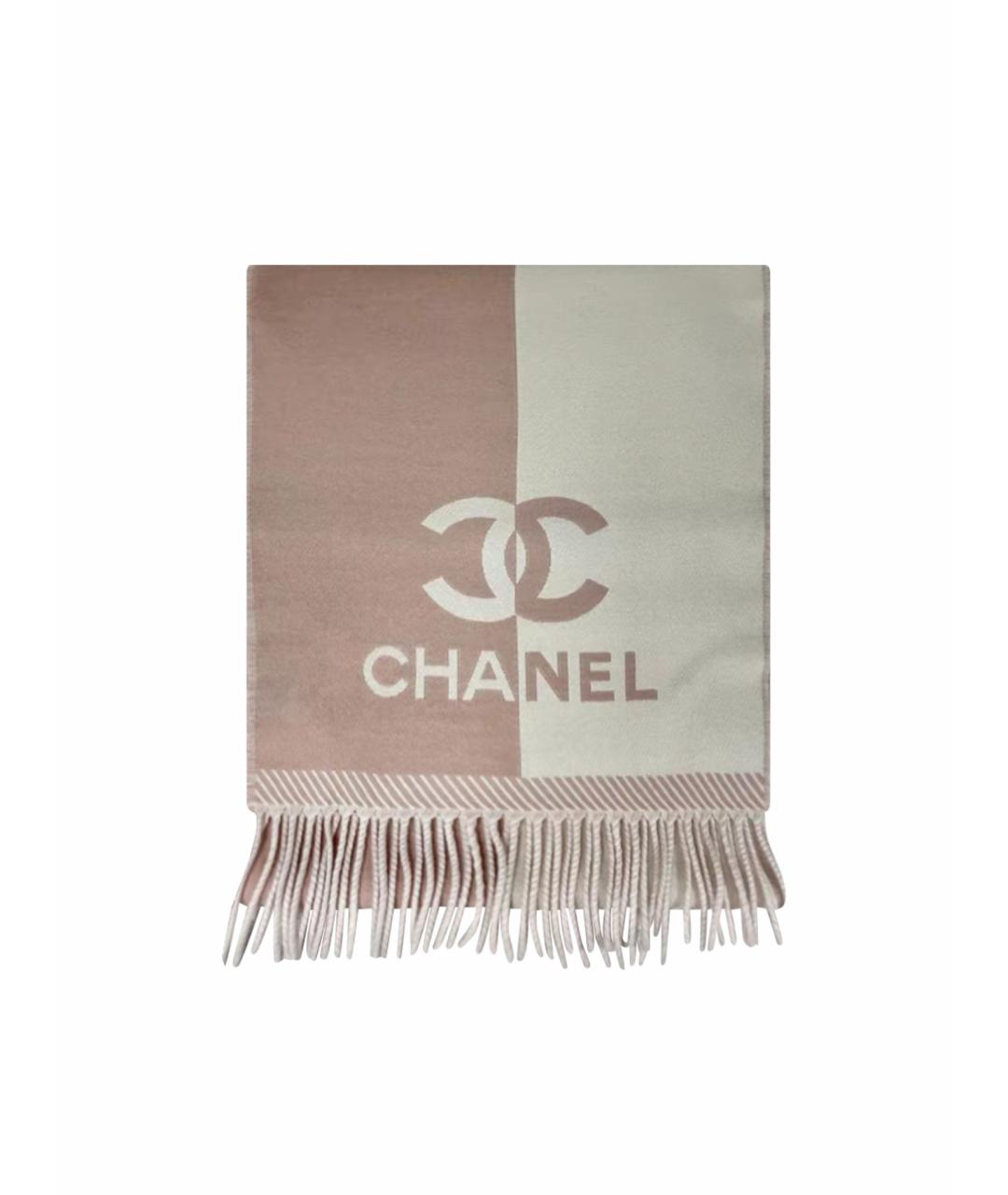 CHANEL Шерстяной шарф, фото 1