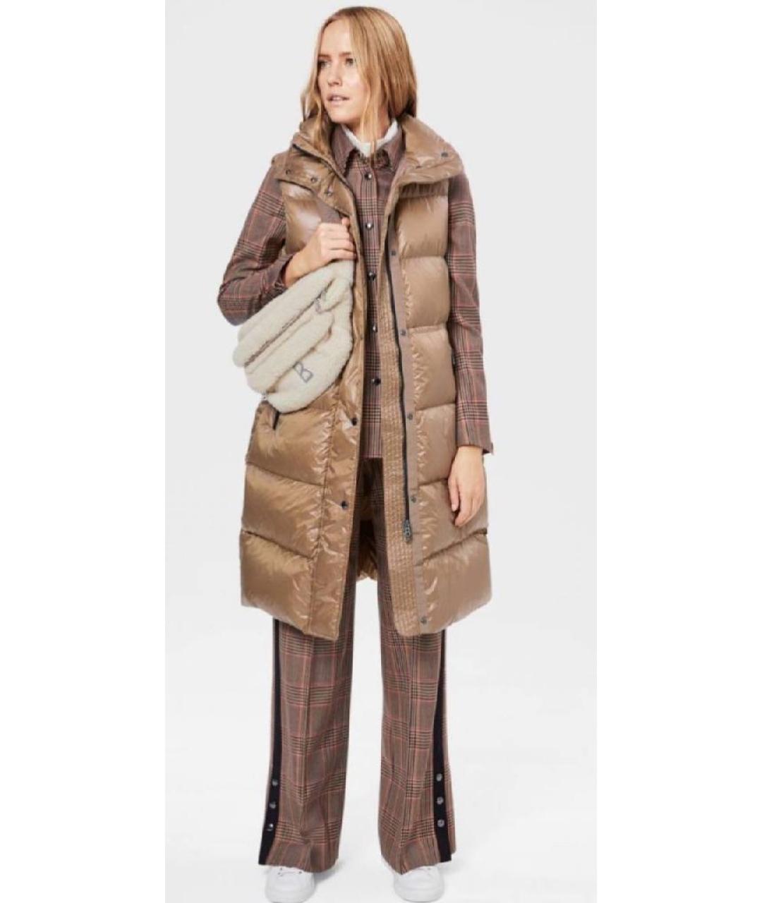 BOGNER Коричневый полиамидовый жилет, фото 7