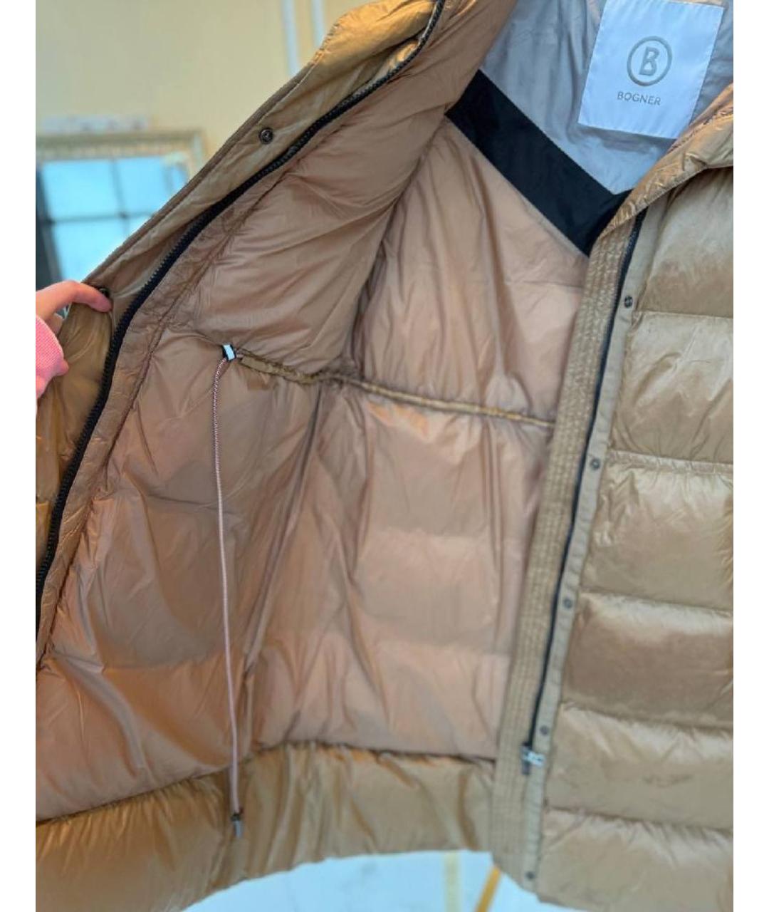 BOGNER Коричневый полиамидовый жилет, фото 3