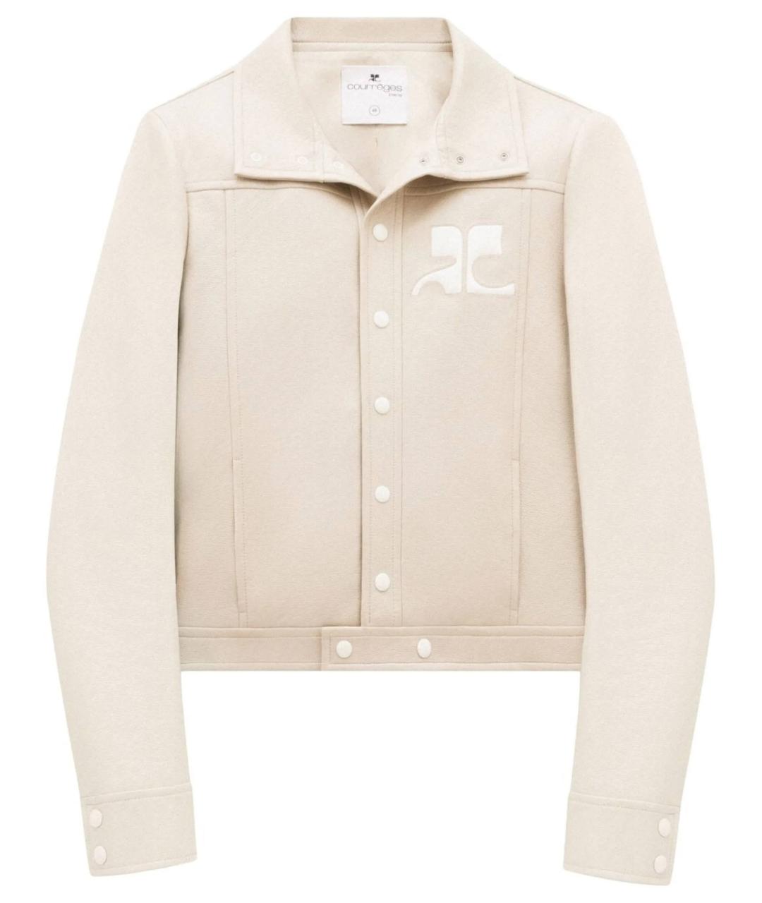 COURREGES Бежевая куртка, фото 1