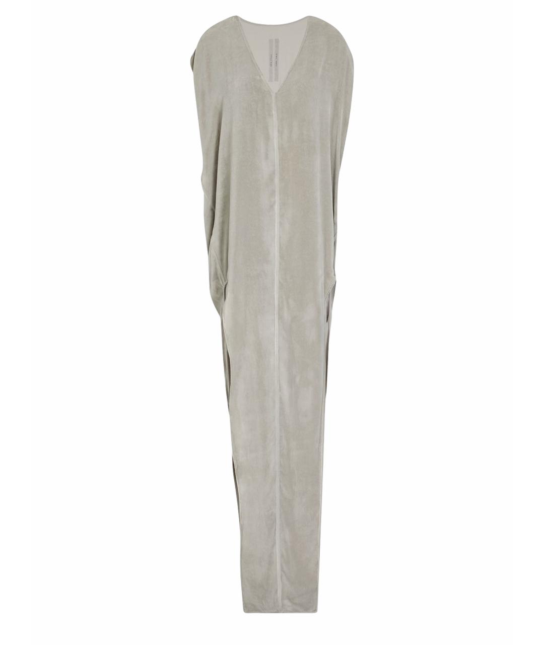 RICK OWENS Серое коктейльное платье, фото 1