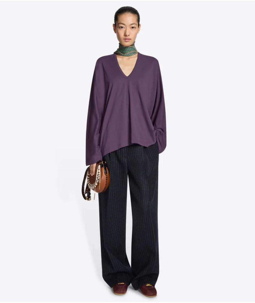 DRIES VAN NOTEN Бордовые текстильные кроссовки, фото 5