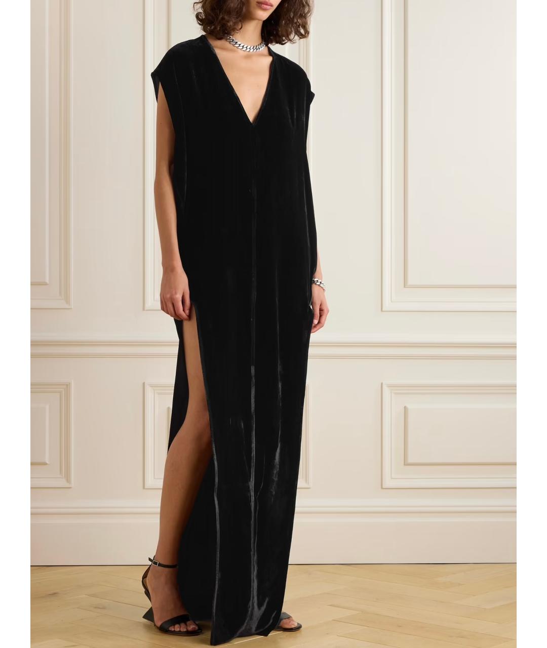 RICK OWENS Черное коктейльное платье, фото 4