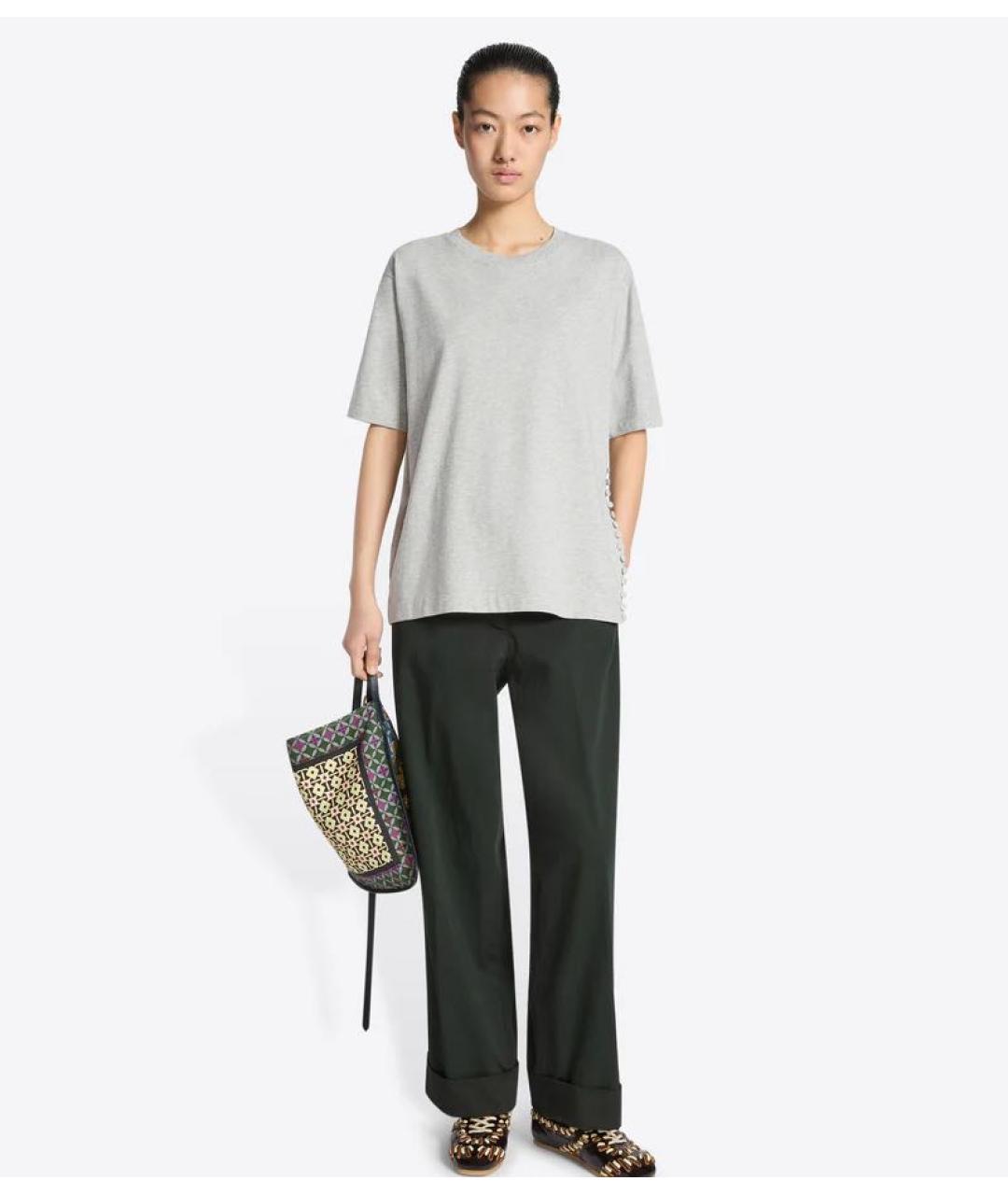 DRIES VAN NOTEN Коричневые кожаные кроссовки, фото 5
