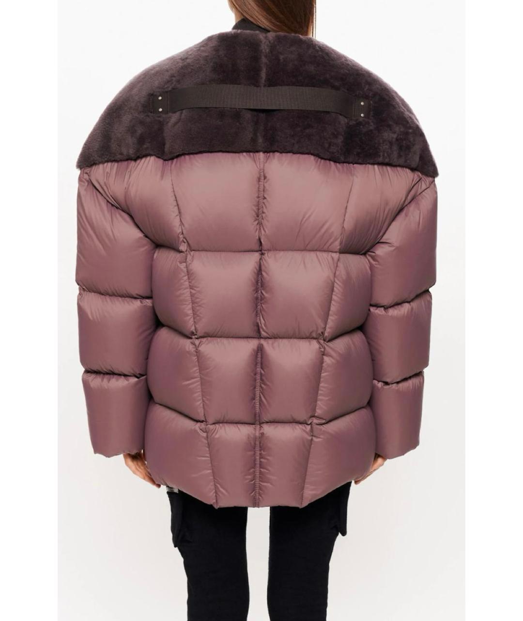 RICK OWENS Фиолетовый пуховик, фото 4