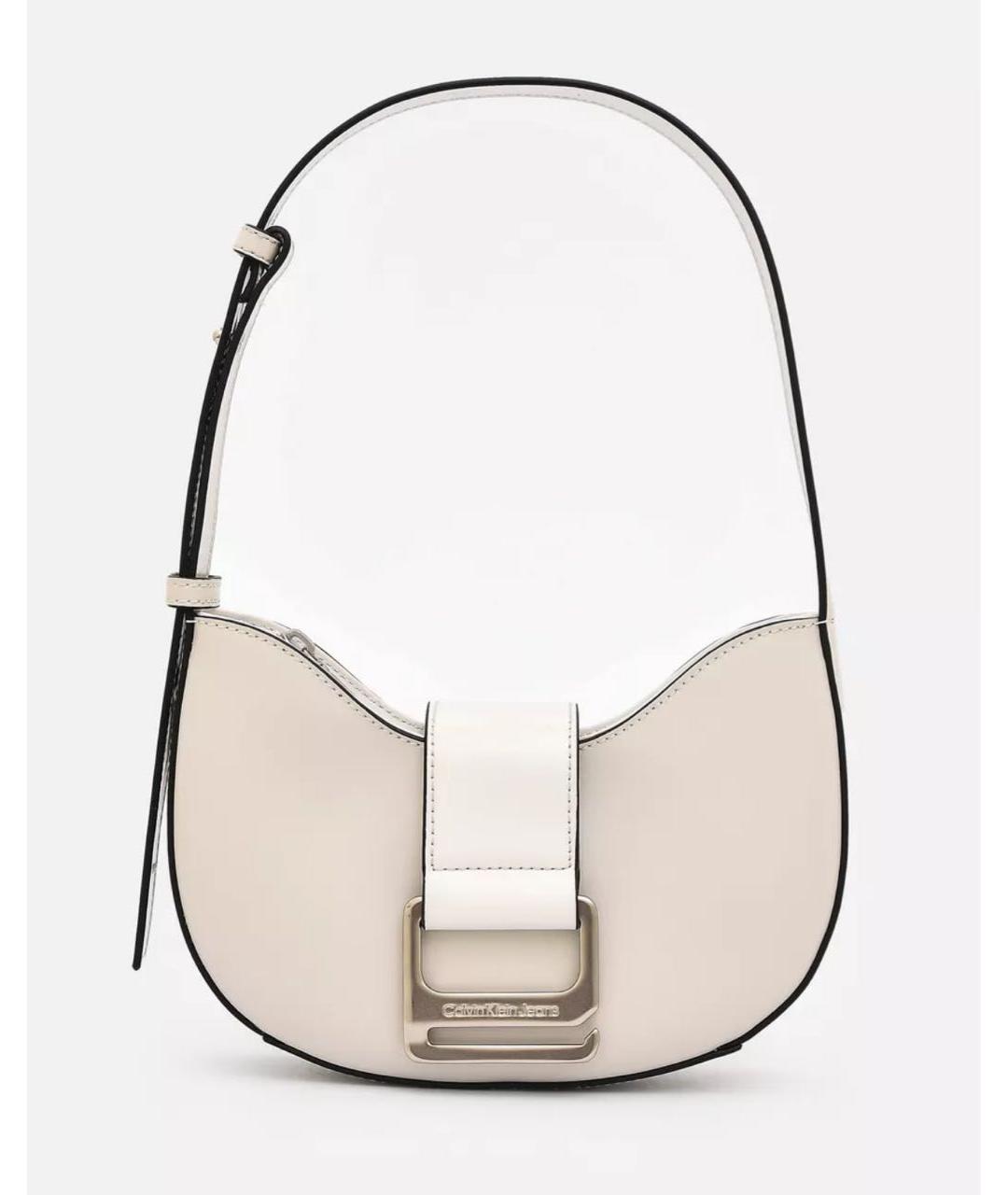 CALVIN KLEIN Бежевая сумка через плечо из искусственной кожи, фото 3