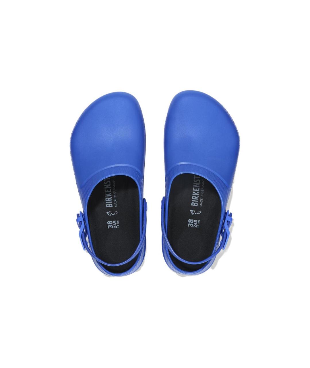 BIRKENSTOCK Синие резиновые мюли, фото 4