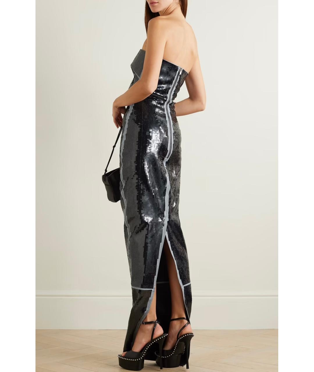 RICK OWENS Черное коктейльное платье, фото 3