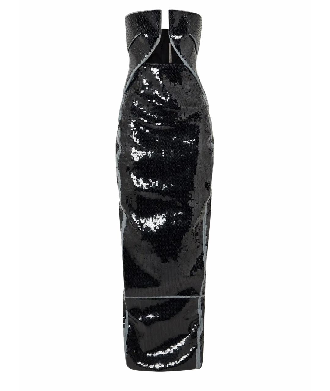 RICK OWENS Черное коктейльное платье, фото 1