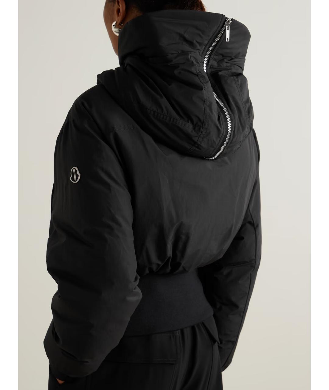 RICK OWENS Черный пуховик, фото 3