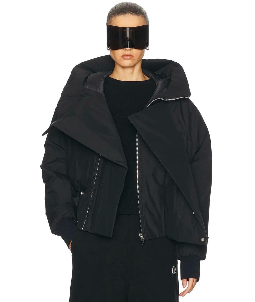 RICK OWENS Черный пуховик, фото 7