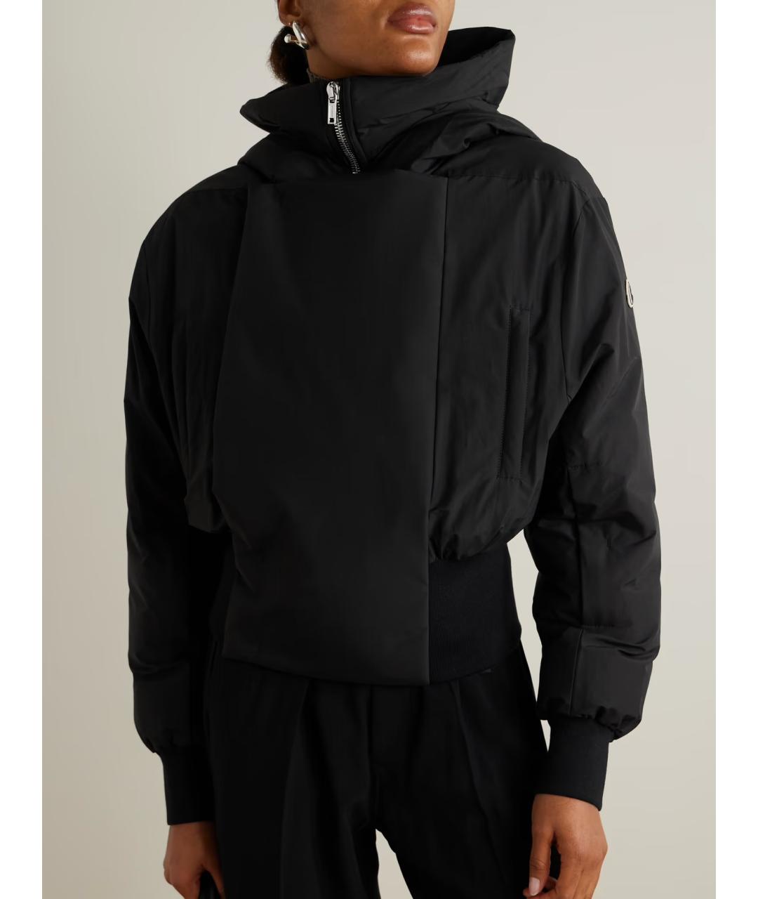 RICK OWENS Черный пуховик, фото 2