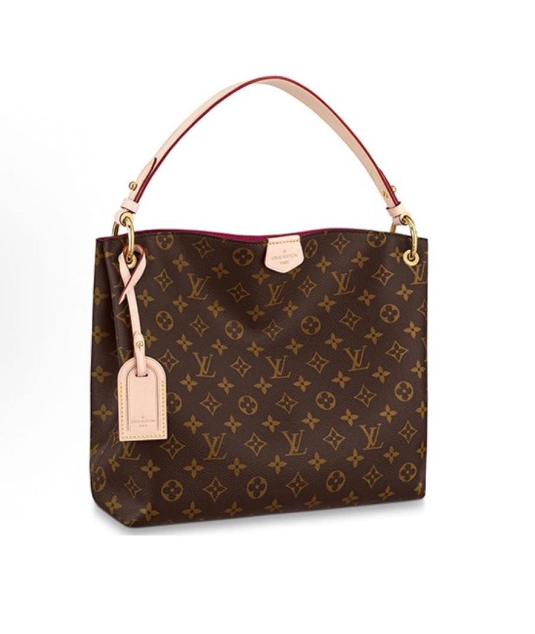 LOUIS VUITTON Коричневая сумка тоут, фото 2