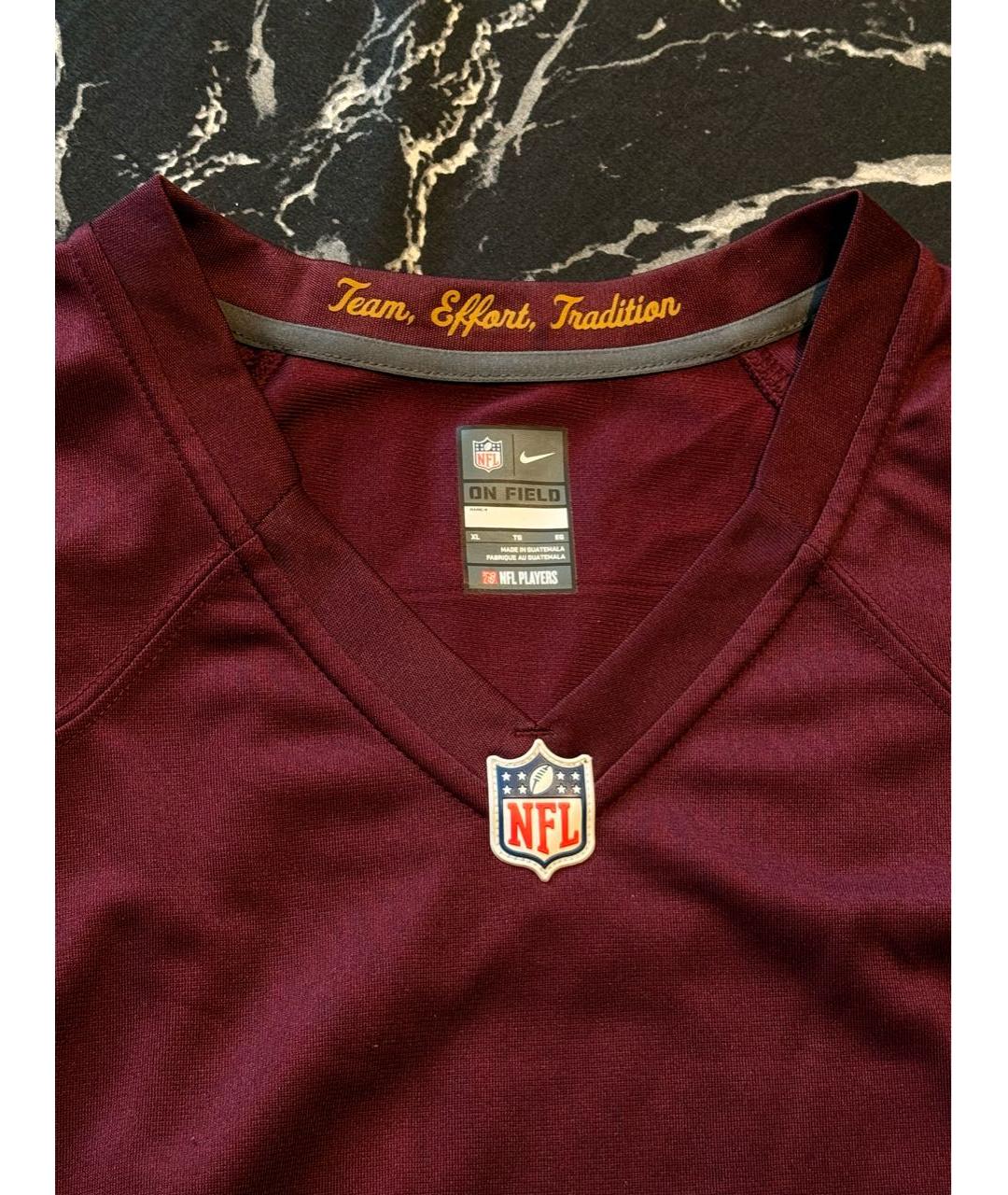 NIKE Бордовая футболка, фото 3