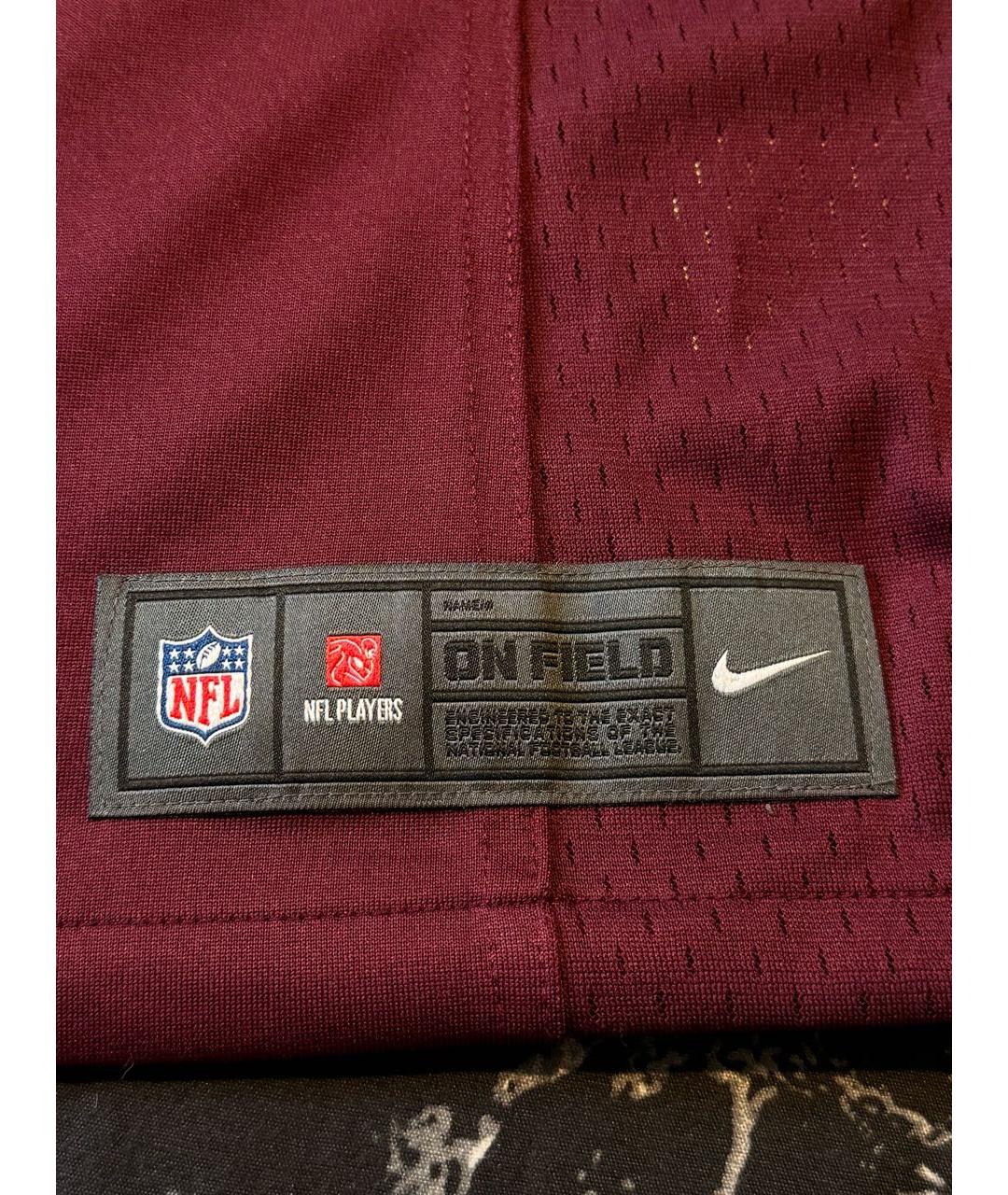 NIKE Бордовая футболка, фото 4