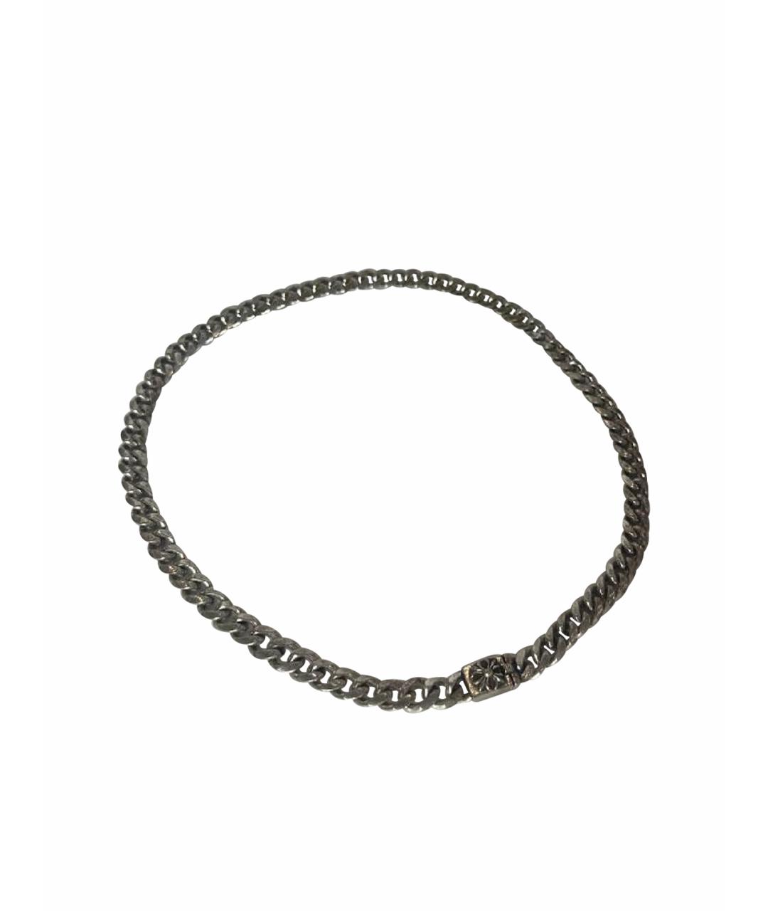 CHROME HEARTS Серебряная металлическая цепочка/подвеска, фото 1
