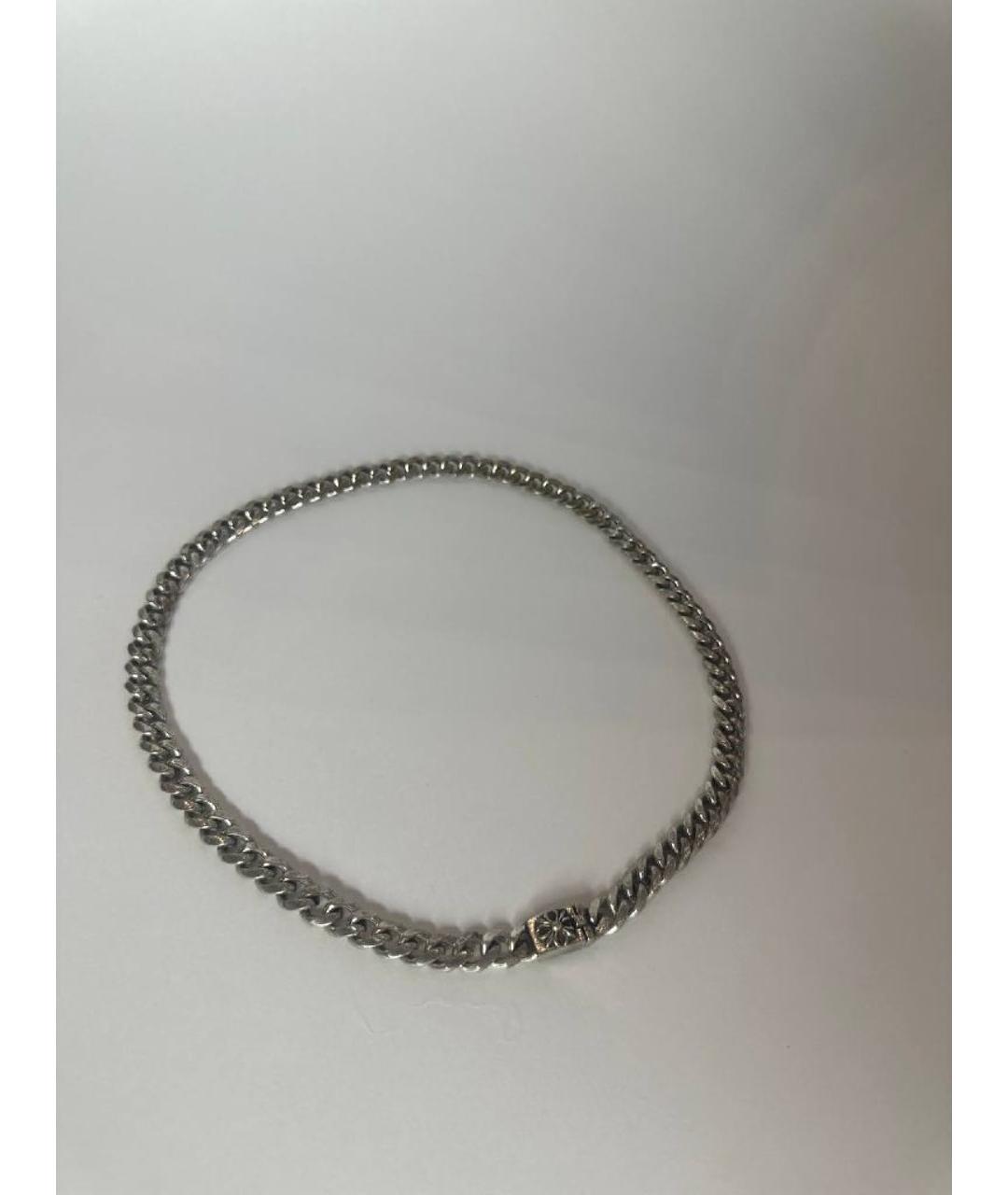 CHROME HEARTS Серебряная металлическая цепочка/подвеска, фото 5