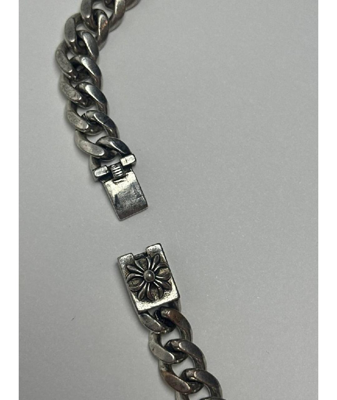 CHROME HEARTS Серебряная металлическая цепочка/подвеска, фото 3