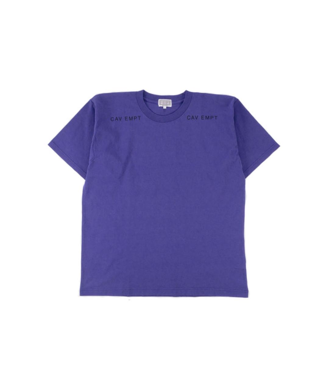 CAV EMPT Фиолетовая хлопковая футболка, фото 6
