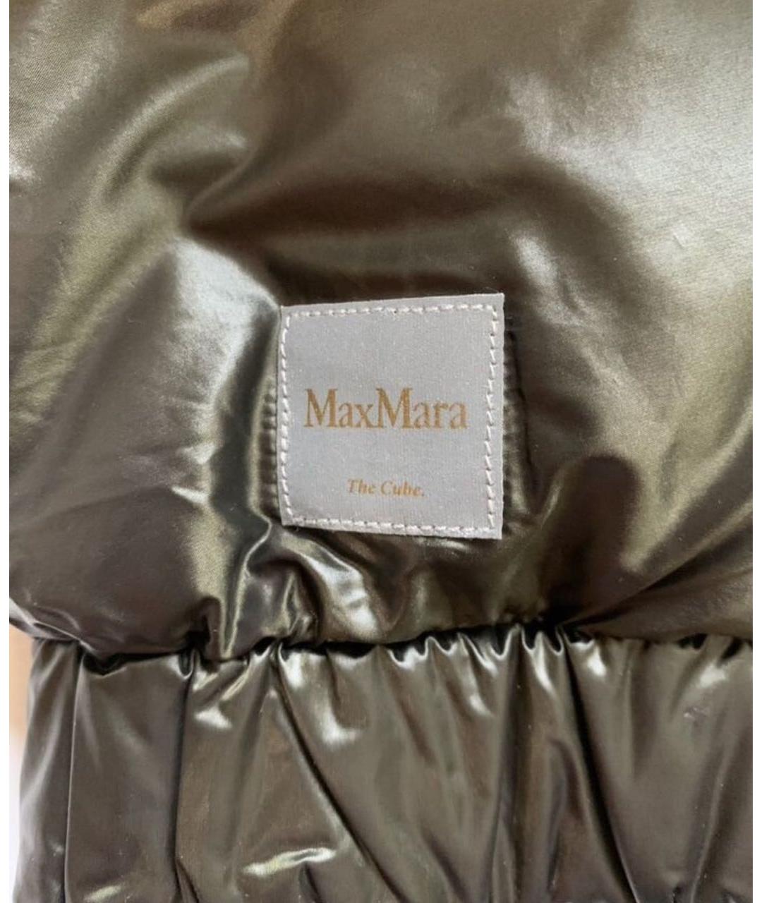 MAX MARA Зеленая полиамидовая куртка, фото 6