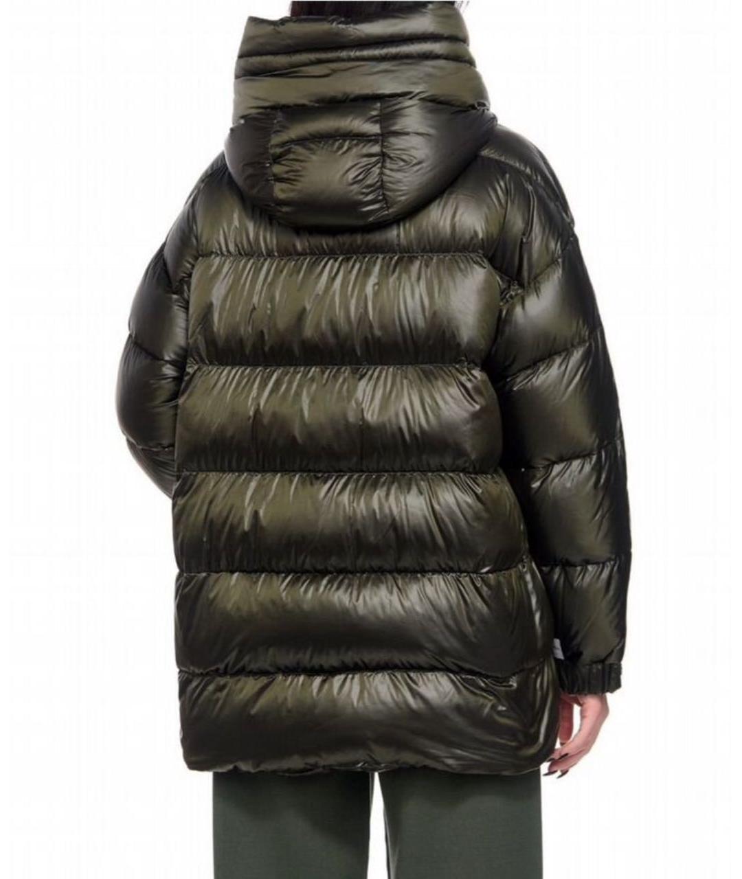 MAX MARA Зеленая полиамидовая куртка, фото 2