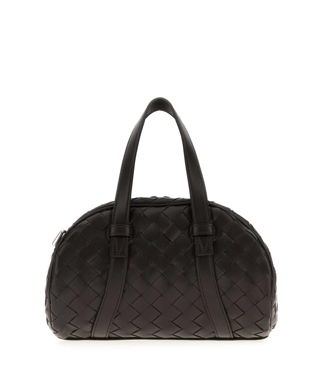 BOTTEGA VENETA Черная кожаная сумка тоут, фото 1