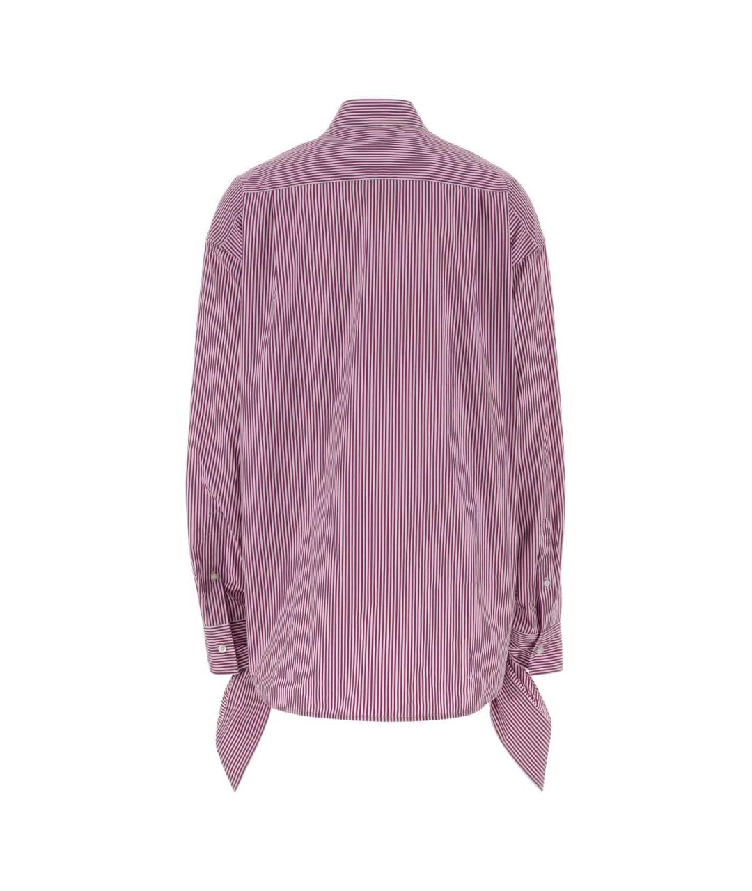 BALENCIAGA Фиолетовая хлопковая рубашка, фото 2