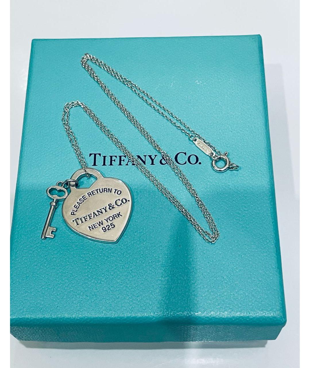 TIFFANY&CO Серебряная серебряная подвеска, фото 2