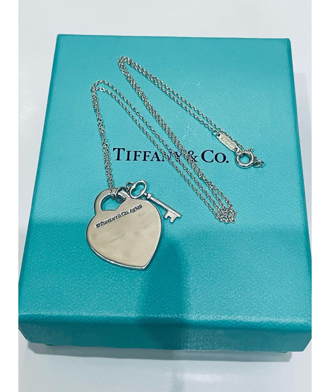 TIFFANY&CO Серебряная серебряная подвеска, фото 3