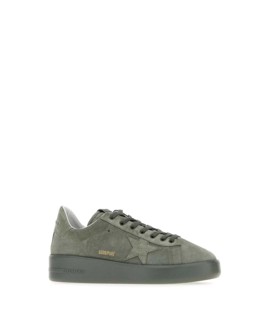 GOLDEN GOOSE DELUXE BRAND Мульти замшевые низкие кроссовки / кеды, фото 2